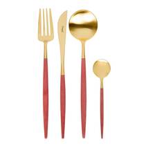 Cutipol Goa Red Gold 12 Piece Cutlery Set - £225.19 GBP