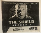 The Shield TV Guide Print Ad Michael Chiklik TPA6 - £4.67 GBP
