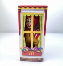 Ronald McDonalds 2003 House Love Clown Doll Finger Puppet Figure Vinyl Plush 6&quot; - £10.52 GBP