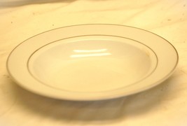 Royal Norfolk Rim Soup Bowl Gold Verge Line &amp; Trim - £15.75 GBP