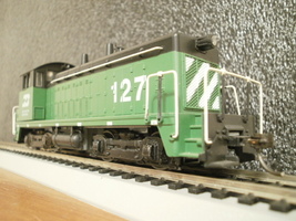Athearn HO SW-1500 COW Diesel Locomotive BURLINGTON NORTHERN 127 Runs Li... - $35.00