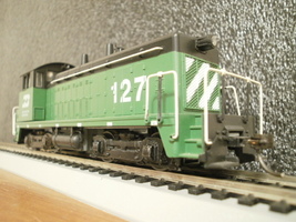 Athearn HO SW-1500 COW Diesel Locomotive BURLINGTON NORTHERN 127 Runs Li... - £27.54 GBP