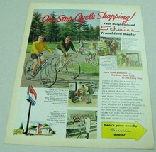 1969 Print Ad Schwinn Bicycles Sting Ray, 10 Speed Men&#39;s &amp; Ladies Bikes - £9.69 GBP