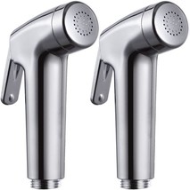 Shattaf Hand Held Bidet Rinse Spray Head Replacement Chrome 2 Pcs\. Bidet - $39.94