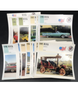 58 - 1990s VTG Buick Automobile Editions Classic Cars Info Spec Cards Pr... - $16.69