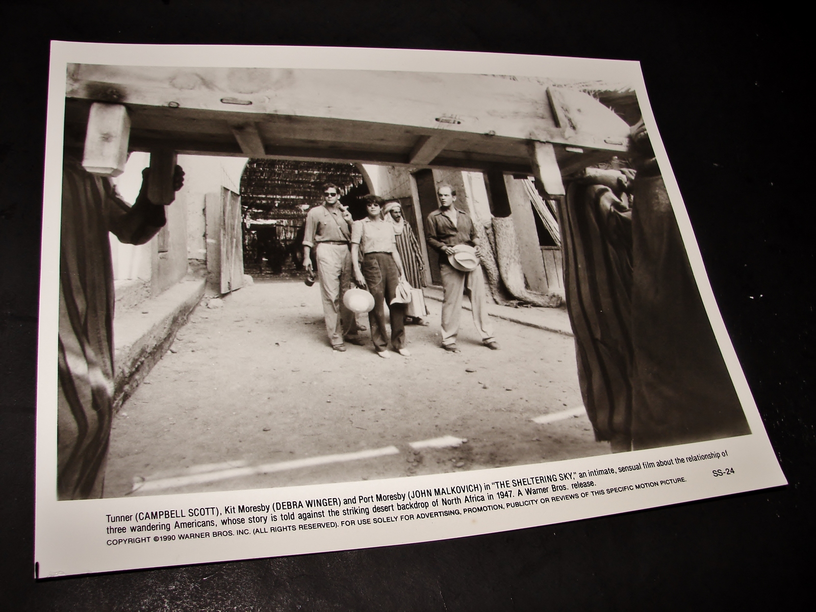 1990 Movie THE SHELTERING SKY Press Photo John Malkovich Debra Winger SS-24 - $7.95
