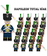 16Pcs Napoleonic Wars HESSIAN LIGHT INFANTRY Soldiers Military Minifigur... - £23.09 GBP