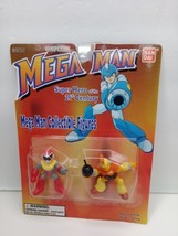 1995 Capcom Mega Man Bandai Collectible Figures Protoman And Bombman - $39.99