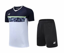 Adult Kid Sportswear Sports Tops Tennis Clothes Badminton Set T Shirts+shorts - £27.11 GBP