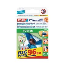 tesa Powerstrips Poster White Contains 96 Strips  - $32.00