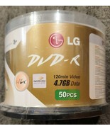 DVD-R 120min. Video/4.7GB Data LG Brand Single Sided - $24.31 CAD