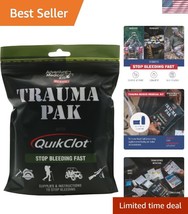 Comprehensive Trauma Aid Kit in Waterproof Packaging - Quick First Respo... - $54.50