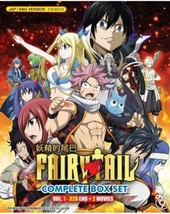 Fairy Tail Complete Collection VOL 1-328 END + 2 Movies DVD [Anime] [Dual Audio] - £63.94 GBP