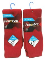 ( LOT 2 ) All Sport Gold Toe Power Sox Socks BRAND NEW w/ TAG = Total 4 ... - £14.69 GBP