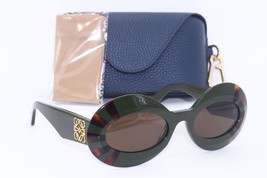 NEW LOEWE LW 40091I 96E GREEN GOLD DESIGNER AUTHENTIC FRAMES SUNGLASSES ... - £447.40 GBP