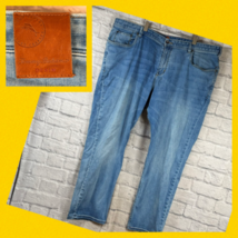 Tommy Bahama Denim Herren Blau Jeans 48x32 M Wash Freizeit Gerades Bein ... - $30.92