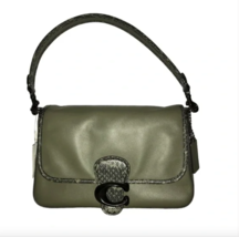 NWT Coach Army Green Color Crossbody Bag - £350.36 GBP