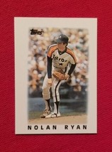 1986 Topps Mini Leaders Nolan Ryan #43 Houston Astros FREE SHIPPING - £1.95 GBP
