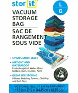 1 VACUUM STORAGE Bag Large 10 gallon GAL Airtight Vacume Clear Plastic b... - €16,78 EUR