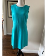 DVF Diane Von Furstenberg Aqua Blue Sleeveless Fit & Flare Dress SZ 12 NWOT - €67,69 EUR DVF Diane Von Furstenberg Aqua Blue Sleeveless Fit & Flare Dress SZ 12 NWOT - €67,69 EUR