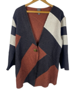 Travelers by Chicos Jacket Size 2 / Large Popcorn Scrunch Abstract Art t... - $750.98 MXN