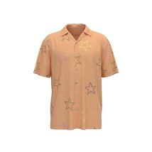 No Boundaries All Gender Pride Button-Down Rayon Shirt, Men Size 2XL (50... - $19.79