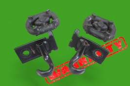 mercedes exhaust muffler hanger mount bushing pair w/bracket set kit 4pc... - $57.87