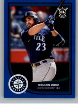 2018 Topps Big League Blue #144 Nelson Cruz NM-MT Mariners - $1.97