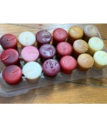 Yankee Candle Votive Sampler Retired Hollyberry Raspberry Sorbet Sunflower VTG - $41.58