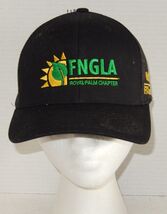 FGNLA Royal Palm Chapter snapback Hat Cap Yellow Green black Industrial - $14.80