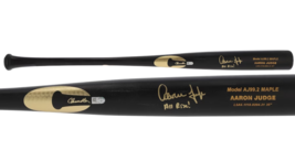 Aaron Judge Autographed &quot;All Rise&quot; Yankees Chandler Game Model Bat Fanatics - £1,181.98 GBP