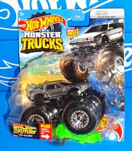 Hot Wheels New For 2022 Monster Trucks 17/75 Back To The Future Time Machine - £9.41 GBP