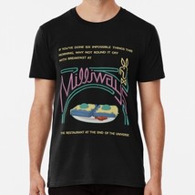 Hitchhikers Guide Milliways Restaurant Size S to 5XL Made in the USA T-Shirt - £17.60 GBP