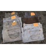Levis Mens Jeans Wholesale Lot Of 6 Reseller Signature, 550, 514 40 To 4... - £72.49 GBP