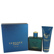 Versace Eros Gift Set - 3.4 oz Eau De Toilette Spray + 3.4 oz Shower Gel - Men - $120.15