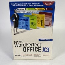 Corel Word Perfect Office X3 - Standard Edition Software Windows Factory... - $20.53