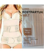 Azmed Postpartum Belt 3 In 1 Belly Wrap Girdles for Women One-Size Beige... - $409.90 MXN
