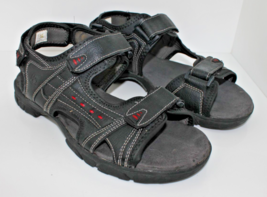 Coleman Lagoon Hiking Water Sport Footwear Black Sandals Hook &amp; Loop Siz... - $19.99