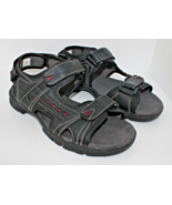 Coleman Lagoon Hiking Water Sport Footwear Black Sandals Hook &amp; Loop Siz... - $27.66 CAD