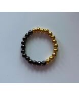 Handmade Glass and Plastic Beaded Art Jewelry  Created Yin Yang Duality ... - $14.85