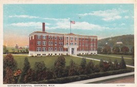 Ishpeming MI Michigan Hospital Postcard E03 - £2.30 GBP