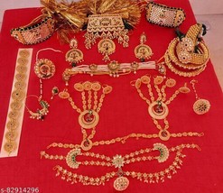 Rajasthani Jewellery Combo Set Ethnic Rajasthani Jewelry SET7 - £105.30 GBP