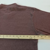 Essential By Seven Apparel Thermal Shirt Men's Medium Brown Long Sleeve Outdoor image 10