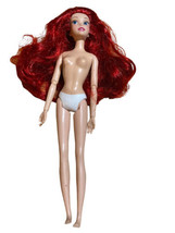 Disney Princess the Little Mermaid Ariel Doll Articulated Barbie Nude - £13.06 GBP