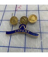 Vintage NRA Pins Shooting Competition Expert 1952 / 53 Pistol Competition - $371.86 MXN