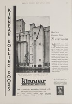 1931 Print Ad Kinnear Rolling Doors Columbus,OH Grain Elevator Brooklyn,NY - £17.57 GBP