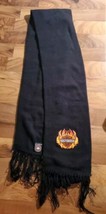 HARLEY DAVIDSON BLACK KNIT SCARF HD RKS PRODUCTS LICENSED MADE In USA - £27.21 GBP