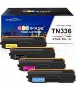 4 Toner Pack TN336 TN-336 Color Set for Brother MFC-L8600 HLL8350 MFC-L8850 - £20.33 GBP