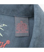 Bamboo Cay Men&#39;s XL Resortwear Cuban Shirt Embroidered Bird of Paradise ... - £31.40 GBP