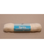 Bucilla Wondersheen Yarn 1 Skein White Super Mercalized 100% Cotton - £6.19 GBP